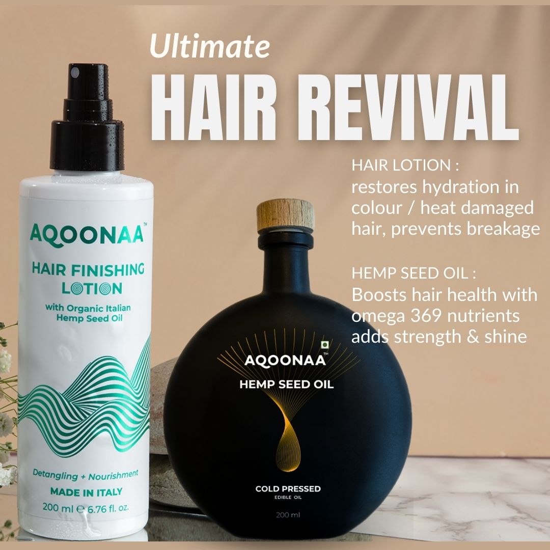 Cold Pressed Unrefined Hemp Seed Oil