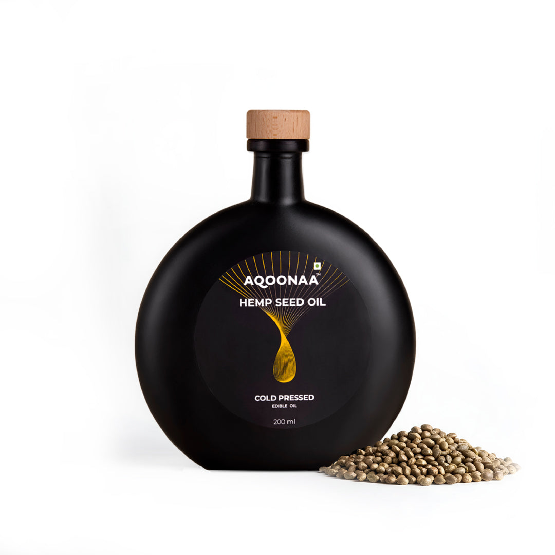 Cold Pressed Unrefined Hemp Seed Oil