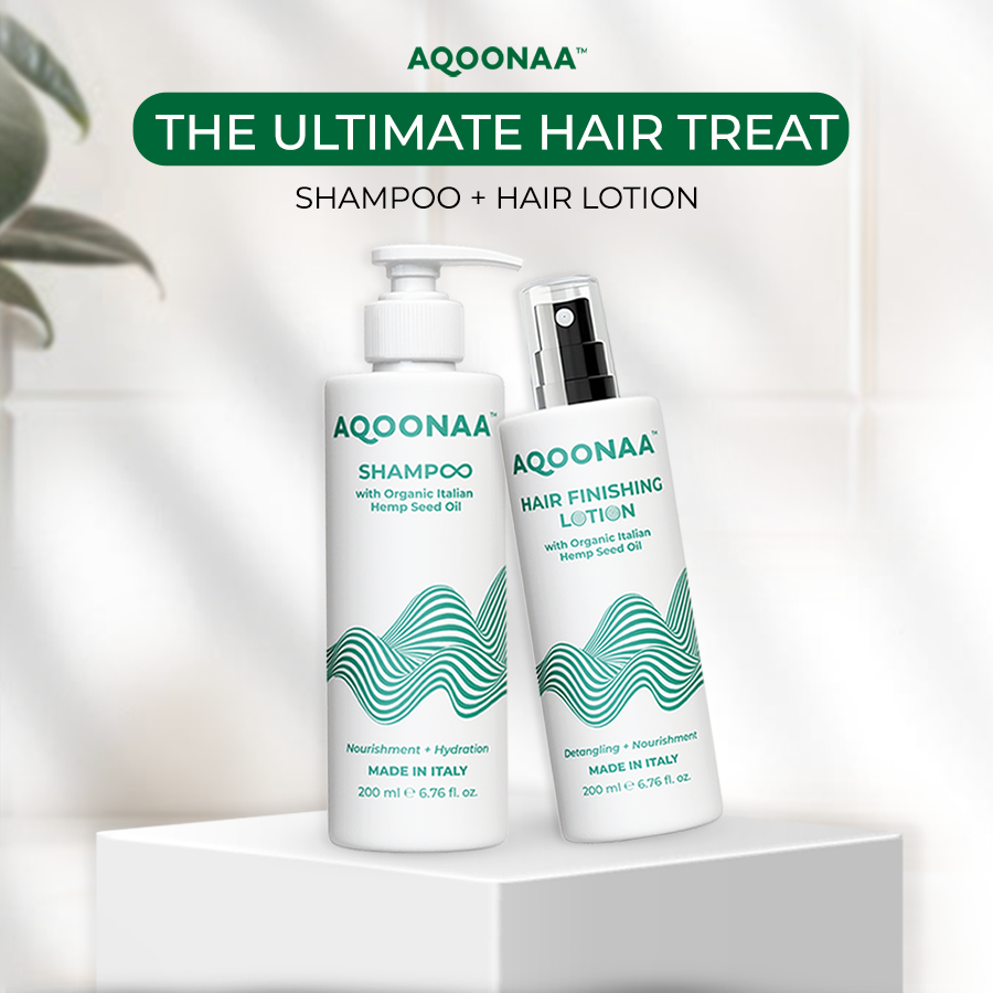 The Ultimate Hair Treat -Shampoo + Hair Finishing Lotion