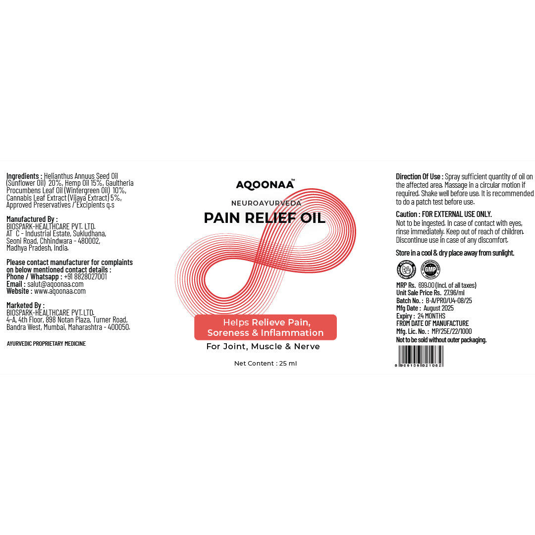 Pain relief Oil