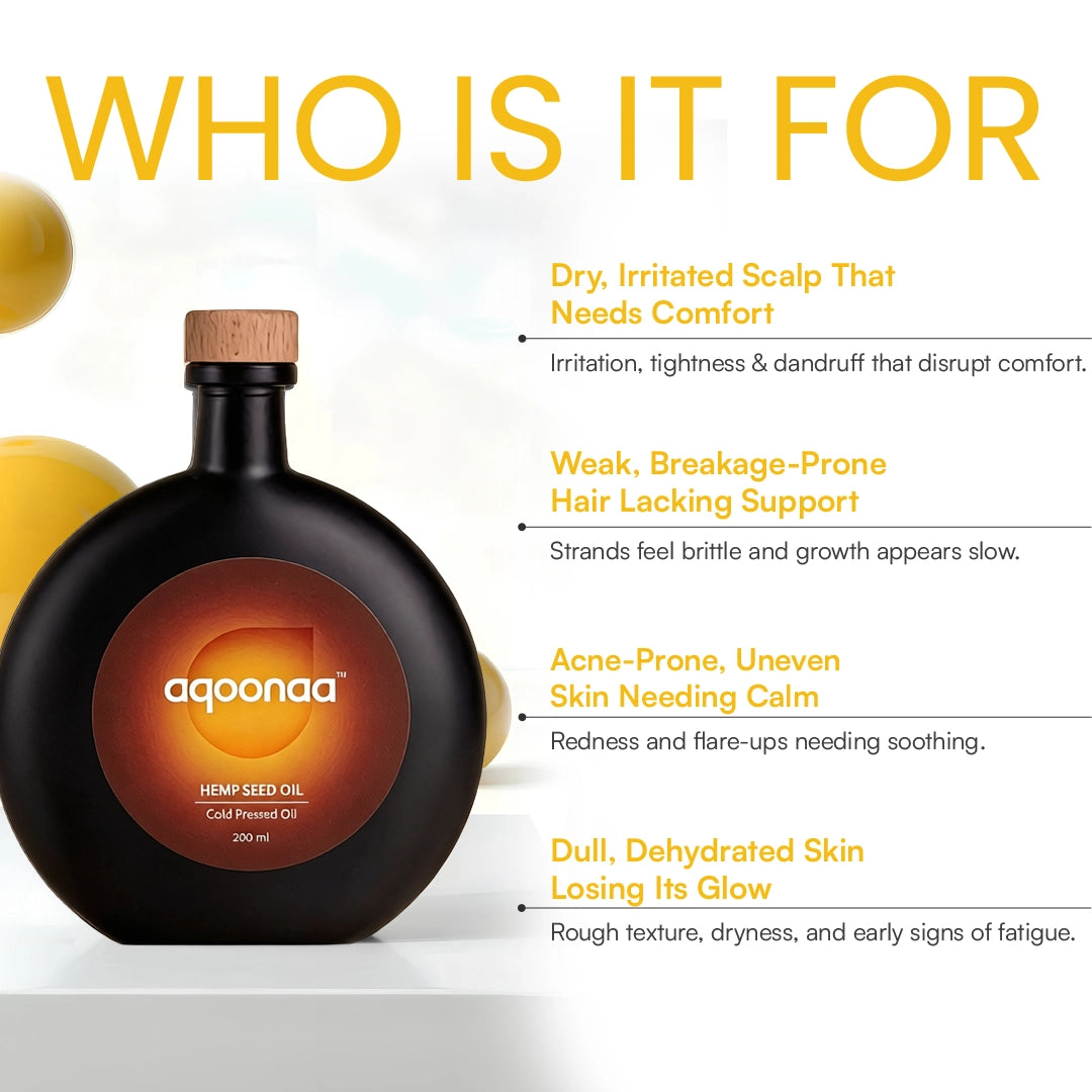 Cold Pressed Hemp Seed Oil