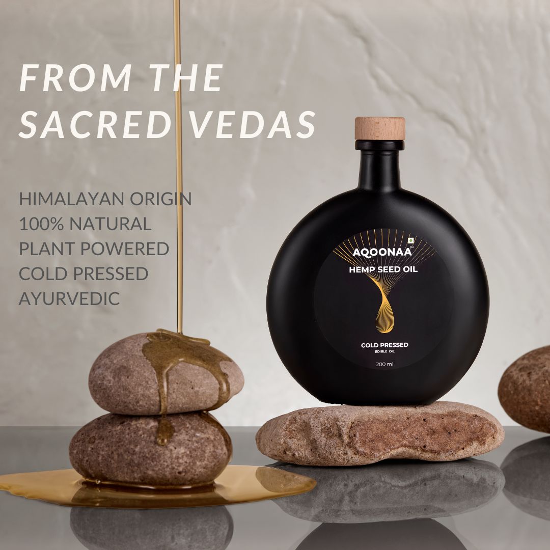 Cold Pressed Unrefined Hemp Seed Oil