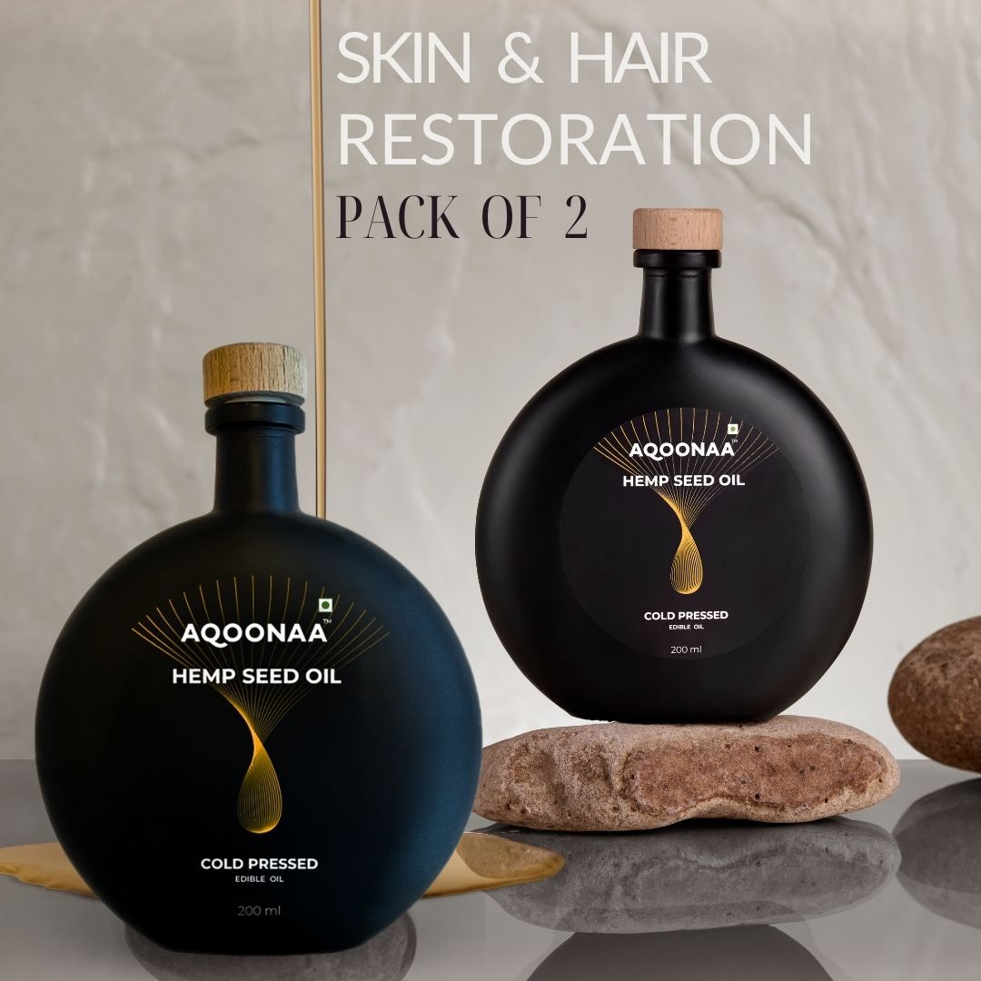 Cold Pressed Unrefined Hemp Seed Oil