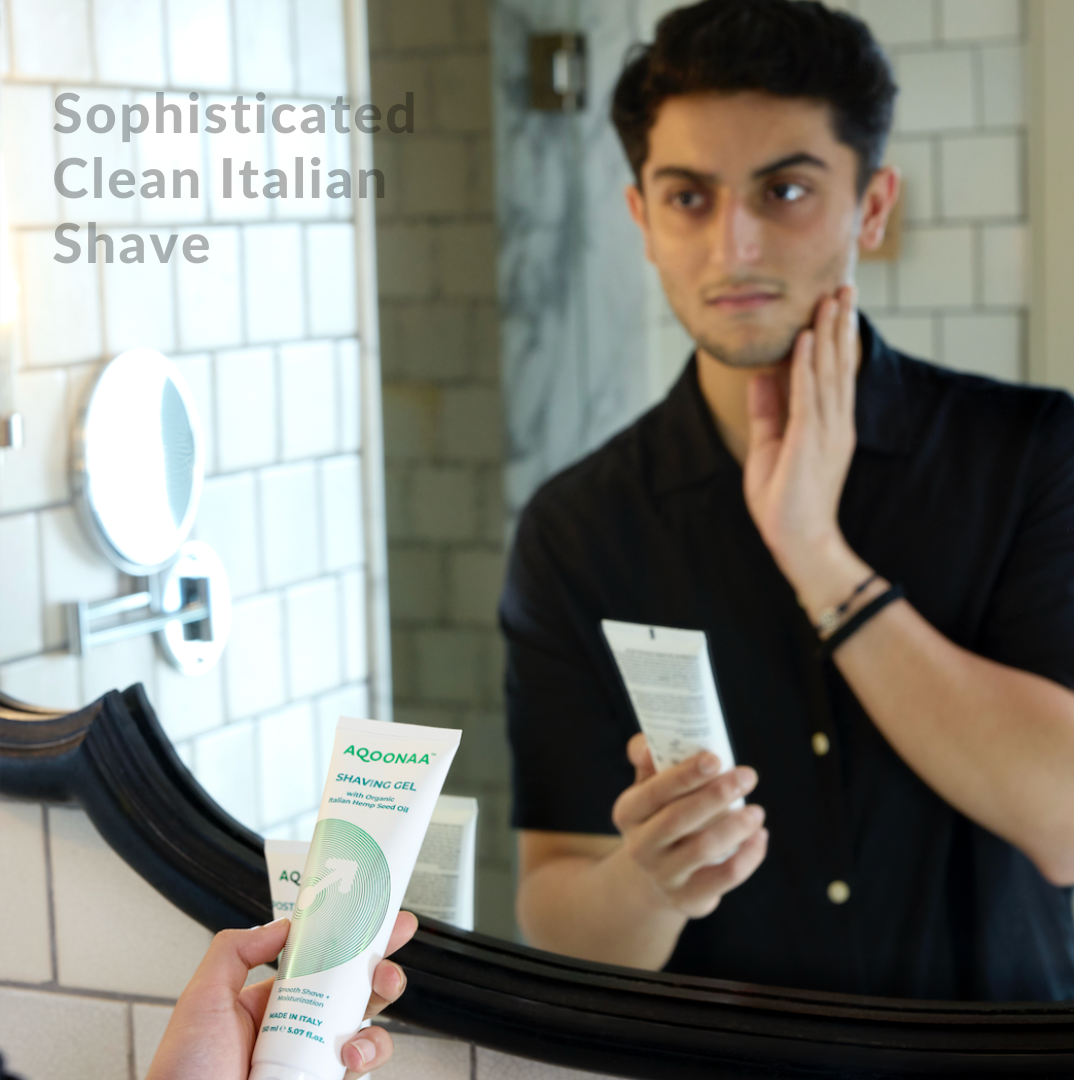 Shave & Skin Repair Kit : shaving gel + post shave balm