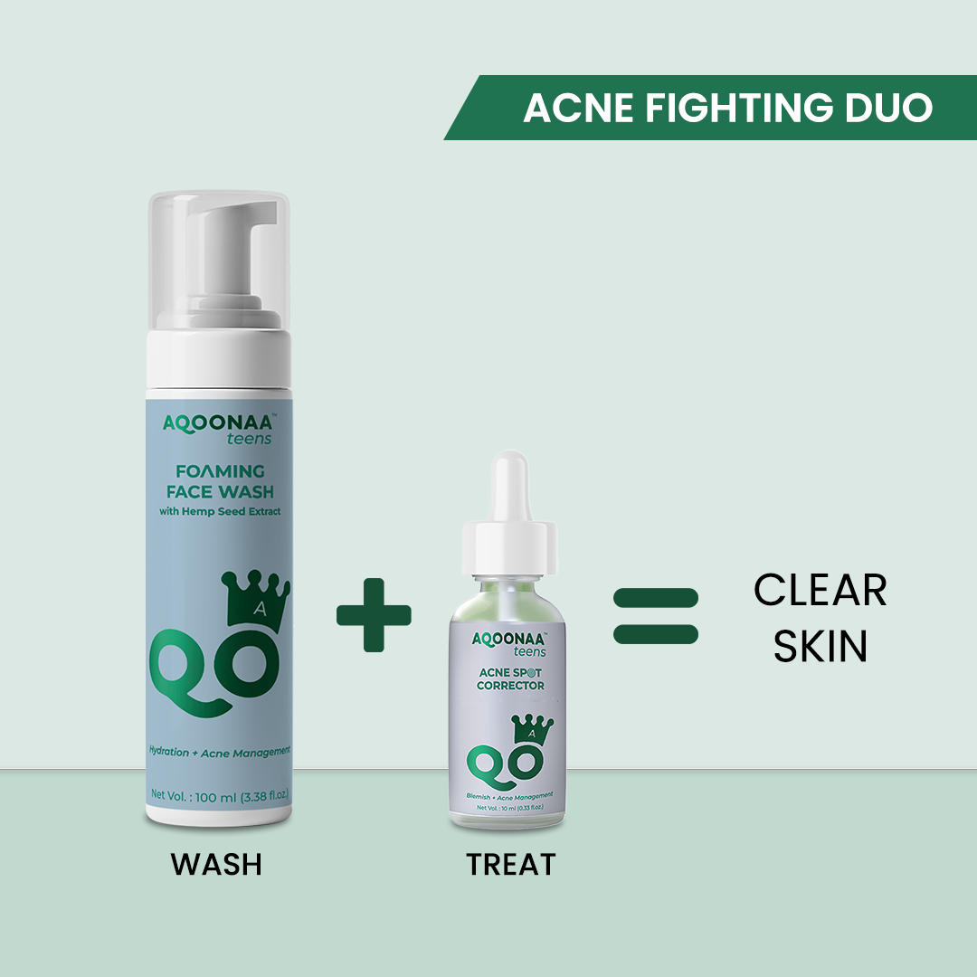 Foaming Face Wash + Acne Spot  Corrector