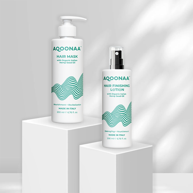 Hair mask with Organic Italian Hemp Oil