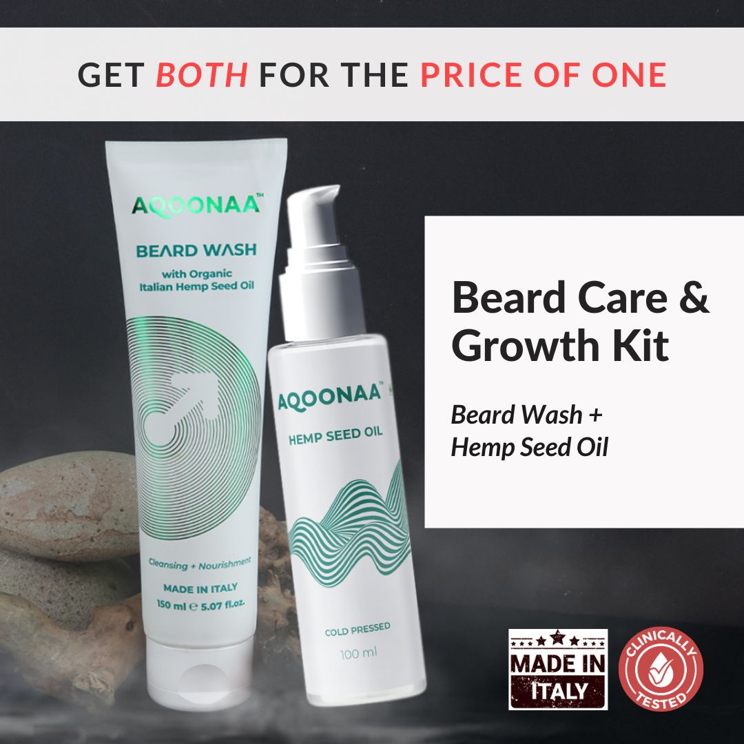 Beard Wash with Organic Italian Hemp Oil