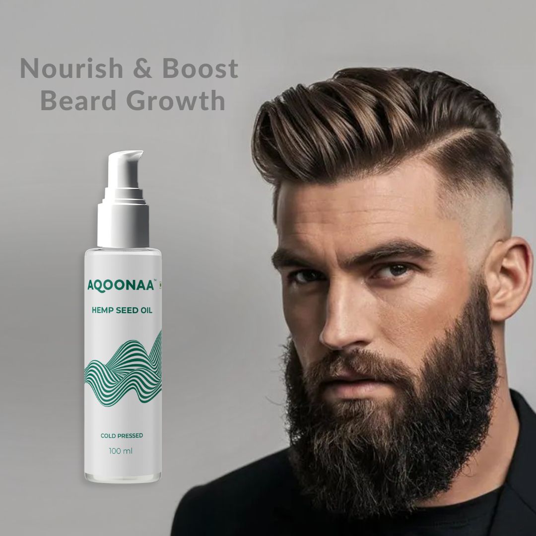 Beard Care & Growth Kit- Beard Wash + Hemp Seed Oil
