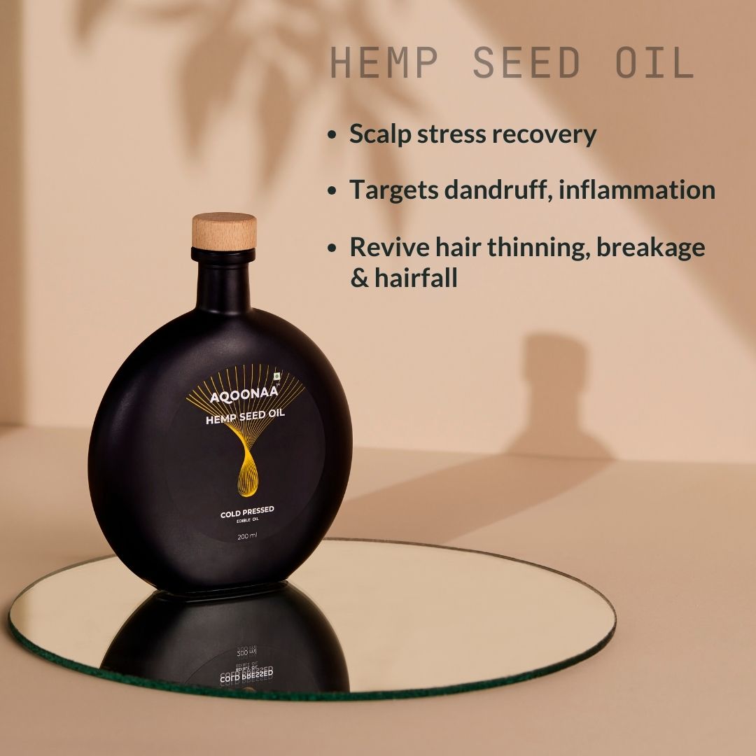 Renew & Revive Hair Kit- Hemp Seed Oil + Hair Finishing Lotion