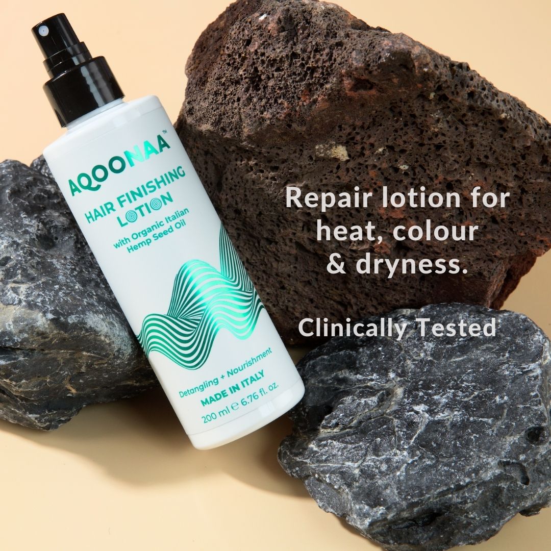 Renew & Revive Hair Kit- Hemp Seed Oil + Hair Finishing Lotion