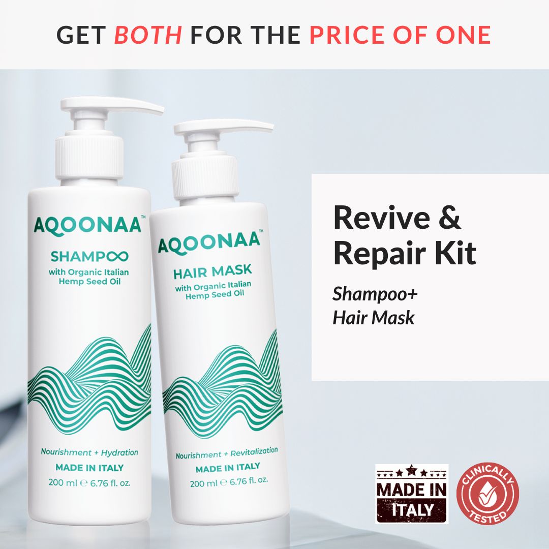 Revive & Repair Kit : Shampoo + Hair Mask